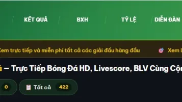 Trực tiếp bóng đá