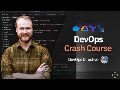 DevOps Crash Course (Docker, Terraform, and Github Actions)