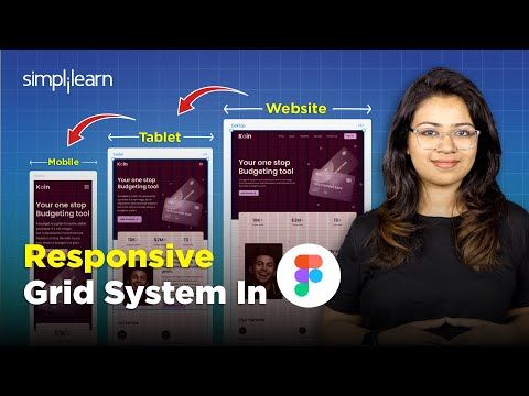 How To Create Responsive Grid Systems In Figma? | Figma Grid systems Tutorial 2025 | Simplilearn