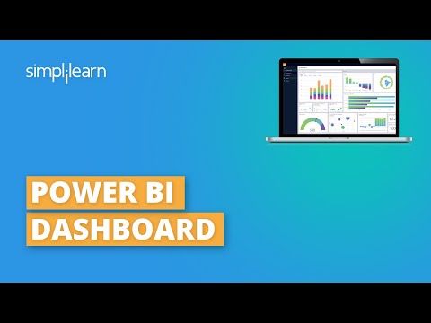 Power BI Dashboard | How To Create Power BI Dashboard | Power BI Tutorial For Beginners |Simplilearn