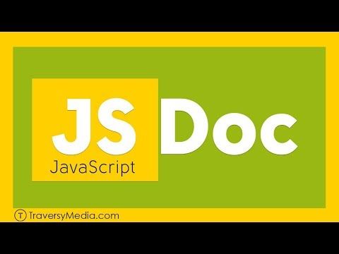 Documenting Your JavaScript | JSDoc Crash Course