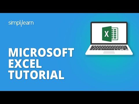 Microsoft Excel Tutorial For Beginners | Excel Basics | Excel Formulas And Functions | Simplilearn